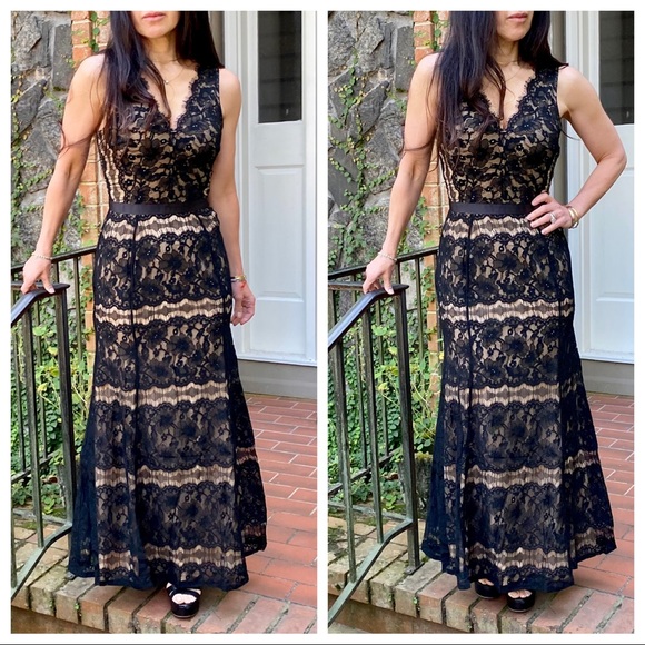 #12 LAST ONE Fabulous black lace maxi dress - Picture 2 of 8